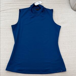 NWT Sleeveless Blue Women’s Top